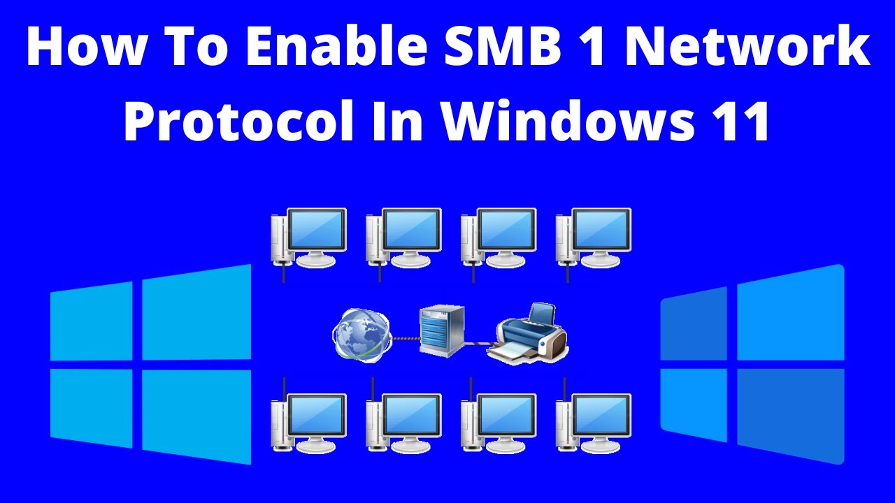 Подключение smb windows 10 How To Enable SMB 1 Network Protocol In Windows 11 - YouTube