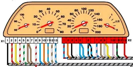 Подключение спидометра ваз 2114 Не работает на приборной панели стрелка температуры ваз 2109 - фото - АвтоМастер