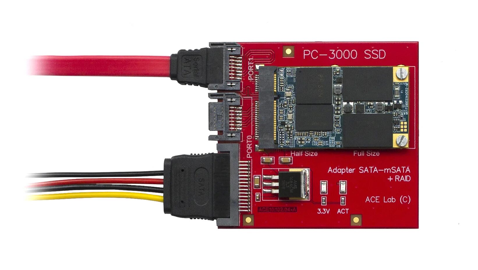 Подключение ssd через usb Новый адаптер SATA-mSATA RAID ООО НПП "АСЕ", оборудование для восстановления дан