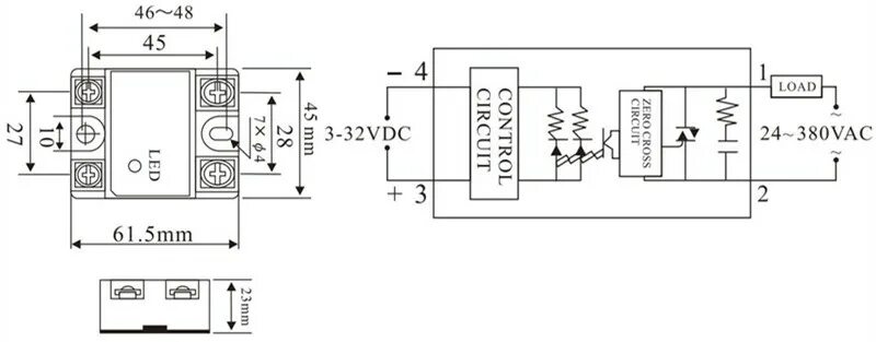 Подключение ssr реле Ssr-50da Solid State Relay 50a Dc To Ac Solid State Module - Buy Solid State Var