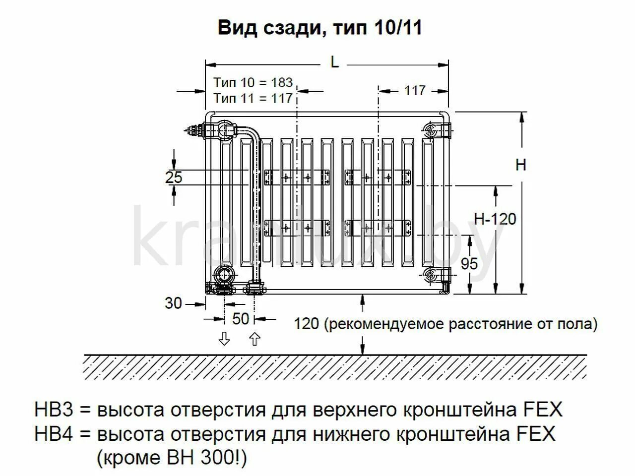 Подключение стальных радиаторов будерус Стальной панельный радиатор отопления Buderus Logatrend VC-Profil с нижним подкл