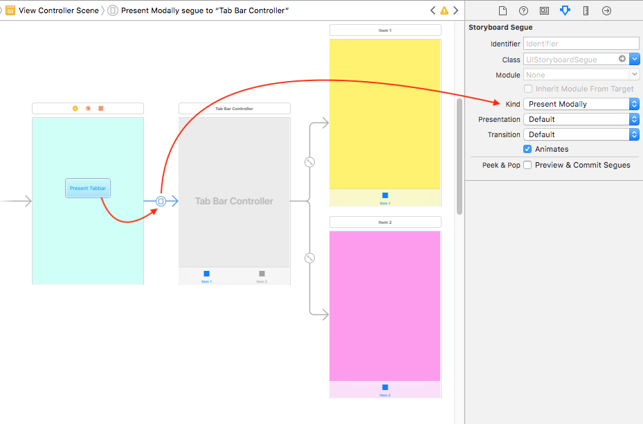 Подключение стандартного телефона ios - Swift How to present Tabbar on Button click - Stack Overflow