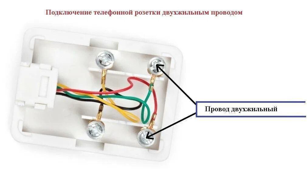 Подключение старого телефона Как подключить телефонную розетку