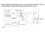 Подключение стекло 3 Схема подключения стекла доводчиков