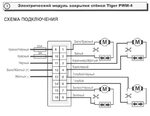 Подключение стекло 3 Схема подключения стекла доводчиков