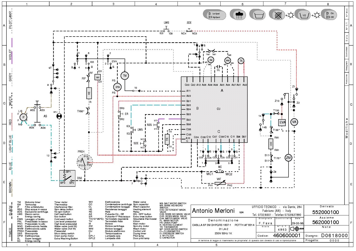 Подключение стиральной машины ardo ARDO WD1000 SCH Service Manual download, schematics, eeprom, repair info for ele