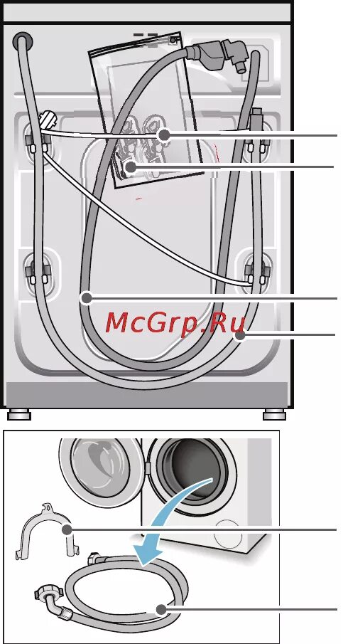 Подключение стиральной машины сименс Siemens ws12t440oe 29/36 Указания по технике безопасности