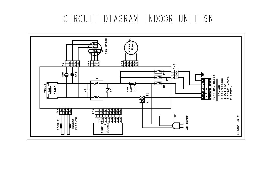 Подключение стиральных машин vestel VESTEL INDOOR UNIT 9K SCH Service Manual download, schematics, eeprom, repair in