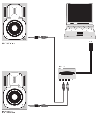 Подключение студийных мониторов к телевизору Студийный монитор BEHRINGER TRUTH B3031A