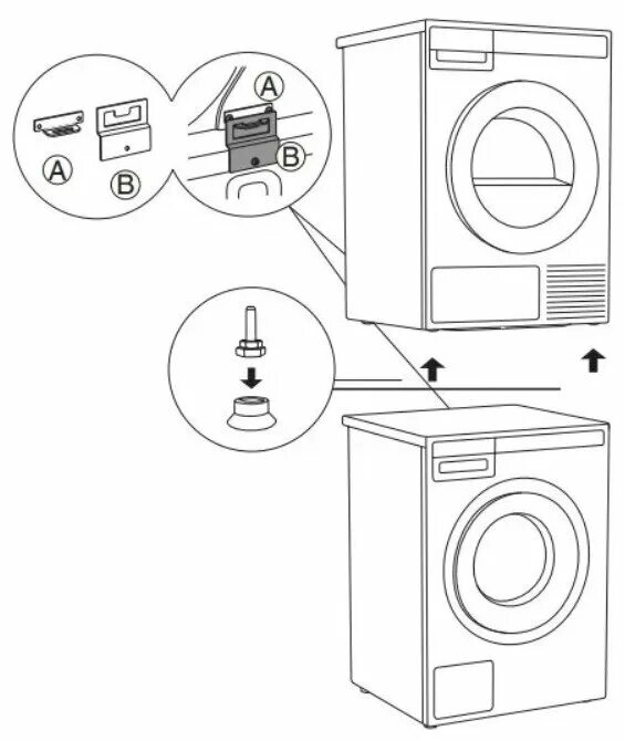 Подключение сушильной машины grundig Сушильная машина Asko T208H.W, белый - купить в интернет-магазине по низкой цене