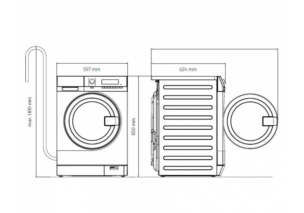 Подключение сушильной машины грюндик Картинки ВЫСОТА РОЗЕТОК ДЛЯ СТИРАЛЬНОЙ И СУШИЛЬНОЙ МАШИНЫ