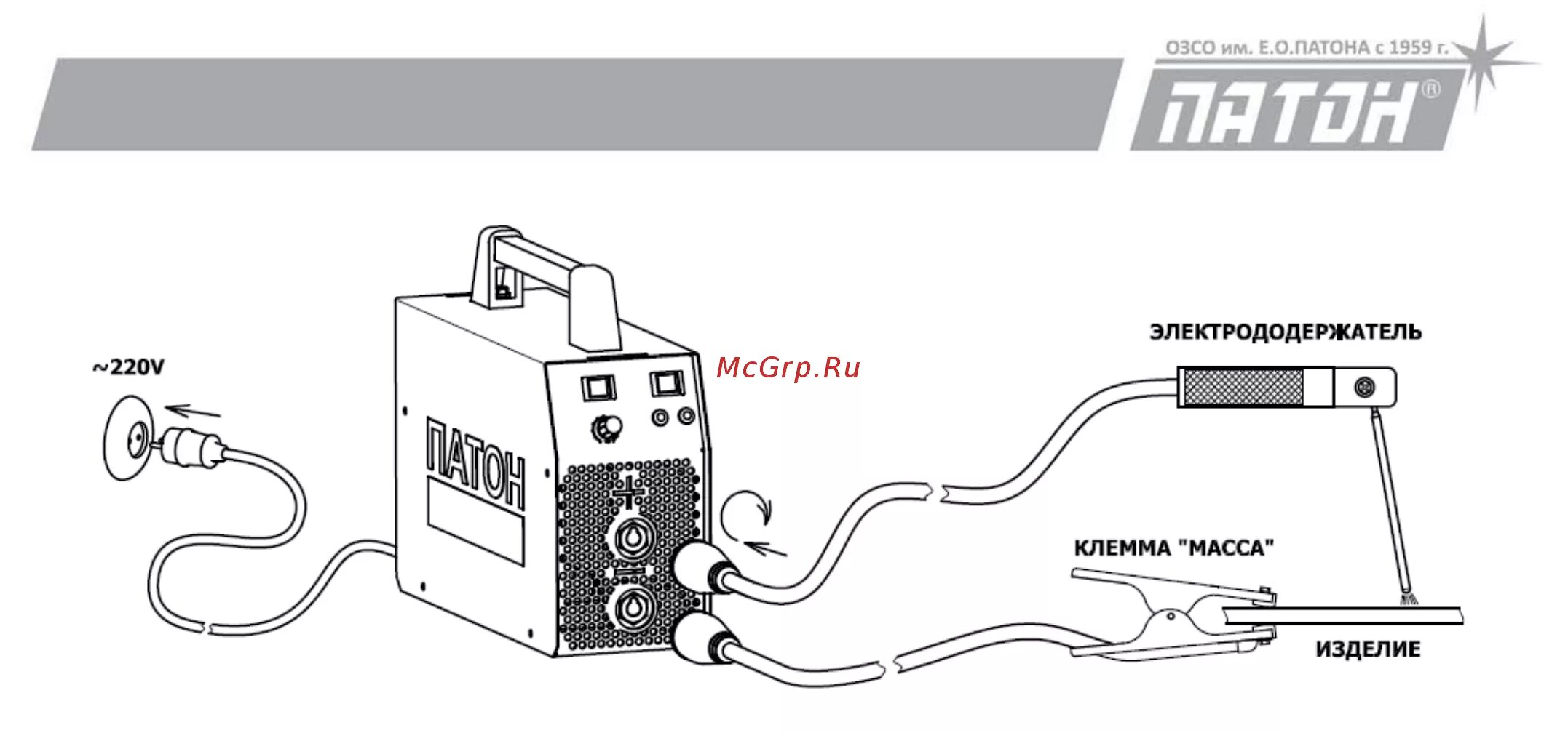 Подключение сварки плюс и минус как правильно Патон ВДИ-200E DC MMA Инструкция по эксплуатации онлайн 9/19 439916