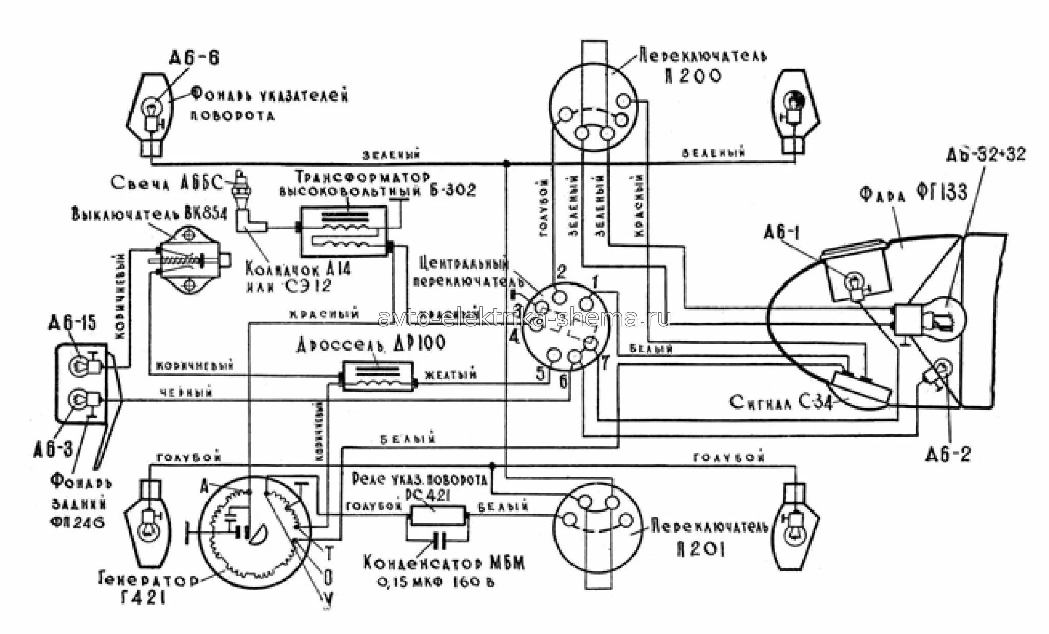 Подключение света минск Схема электрооборудования мотоциклов Минск