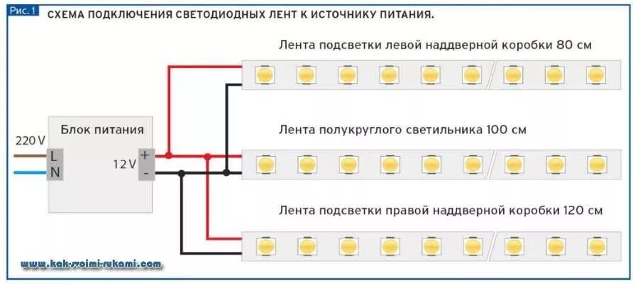 Подключение светодиодного светильника к 220в своими руками Замена светодиодной ленты в светильнике HeatProf.ru