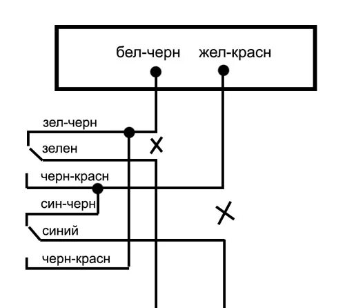 Подключение центрального замка хонда Цз перекидка схема подключения