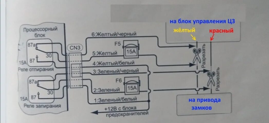 Подключение центрального замка нива 21214 Установка сигнализации StarLine A63 - Chevrolet Niva, 1,7 л, 2005 года электрони