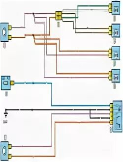 Подключение центрального замка рено логан 1 Схема 16. Система центральной блокировки замков - Схемы электрооборудования - Re