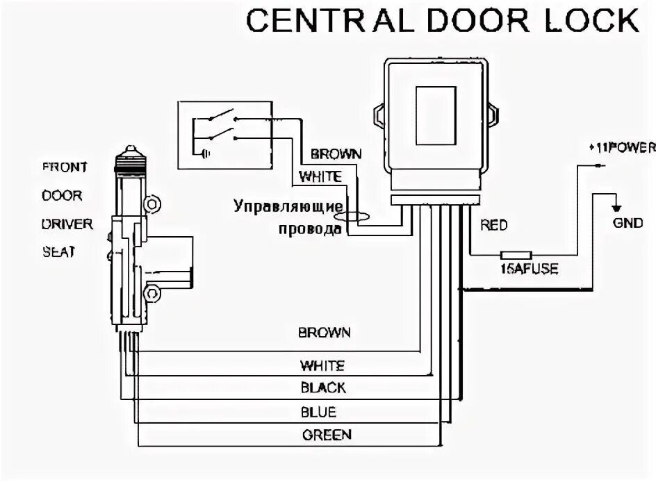 Подключение центрального замка вм 686в схема подключения Не работает кнопка блокировки дверей ЦЗ - Lada 2114, 1,6 л, 2011 года электроник