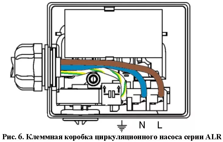 Подключение центробежного насоса к электричеству 1.3.03. Циркуляционный насос серии ALR для систем отопления - ГК Алькор