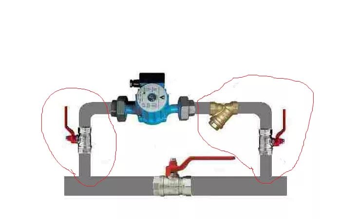 Подключение циркулярного насоса в систему отопления Ответы Mail.ru: Вопрос про байпас