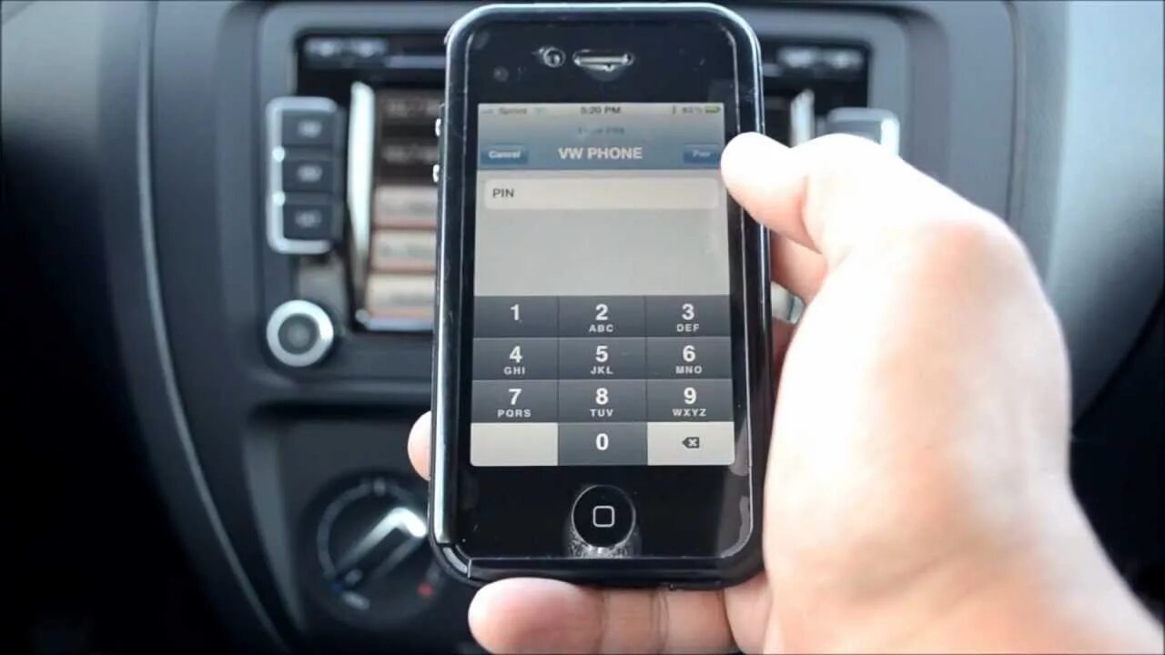 Подключение телефона фольксваген 2013 VW Jetta Bluetooth Pairing - YouTube