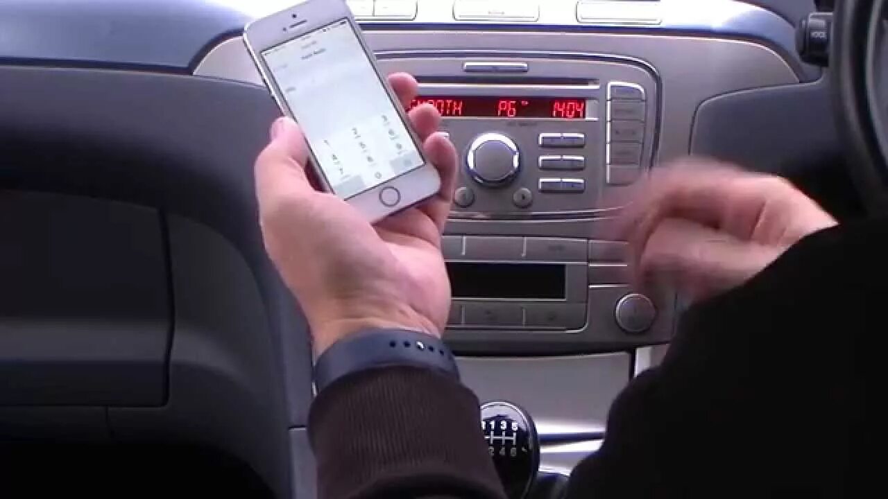 Подключение телефона форд фокус 2 How to pair your iPhone to the Ford 6000 CD Bluetooth system in a Ford S Max - Y