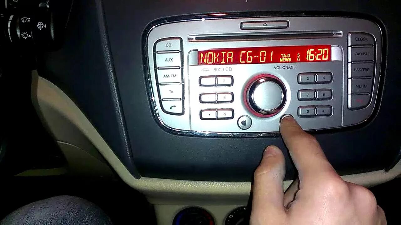 Подключение телефона форд фокус ford audio 6000 cd bluetooth kaydı silme - YouTube