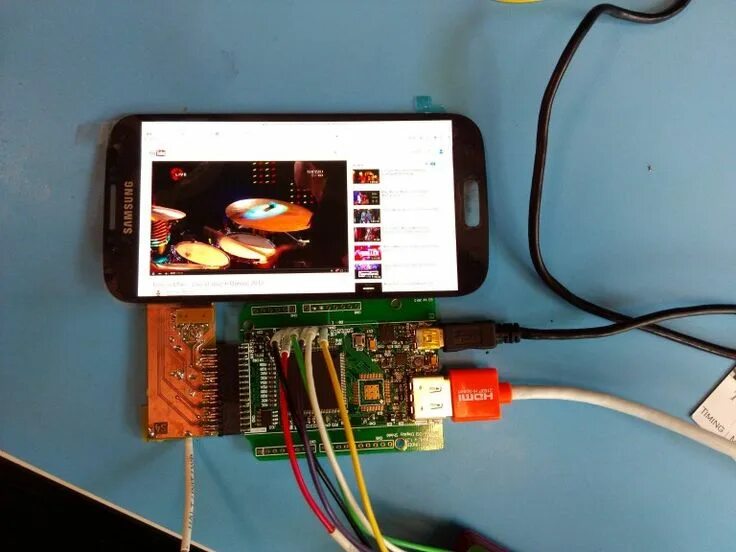 Подключение телефона к дисплею Control Smartphone Display from MIPI Display Serial Interface, #Arduino and #Ras