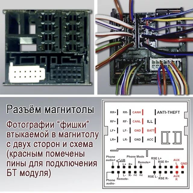 Подключение телефона к магнитоле форд Подключение сабвуфера и усилителя к штатной магнитоле Sony 6000 CD - Ford Focus 