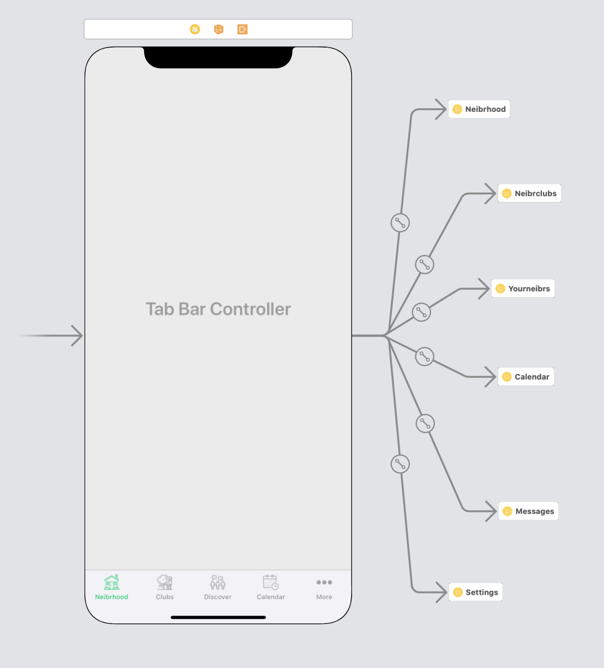 Подключение телефона к монжаро ios - How to create a custom tab bar in Storyboard for 6 buttons? - Stack Overfl