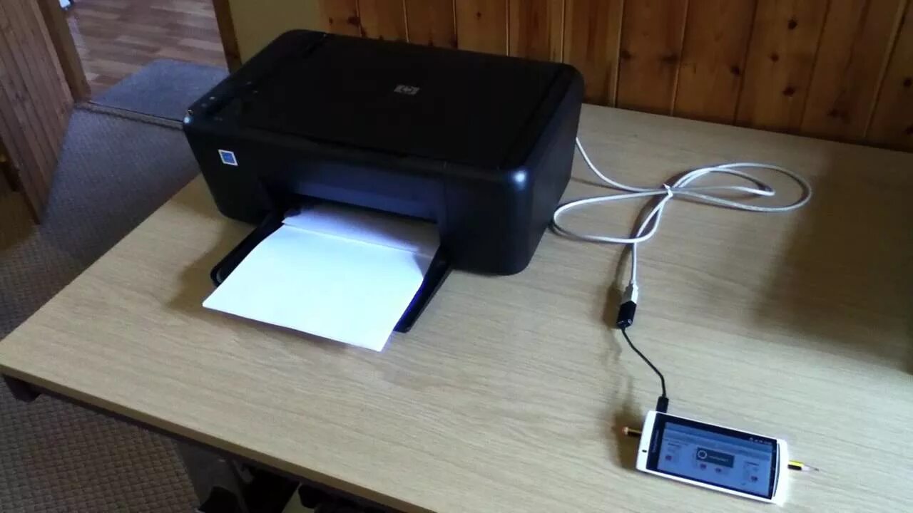 Подключение телефона к принтеру через usb Direct printing from Arc S using USB cable! - YouTube