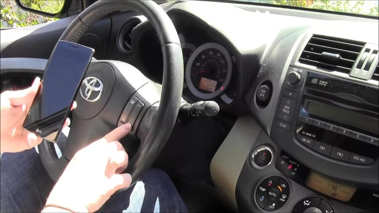 Подключение телефона к рав 4 How to Set up Bluetooth on Toyota RAV4 - YouTube