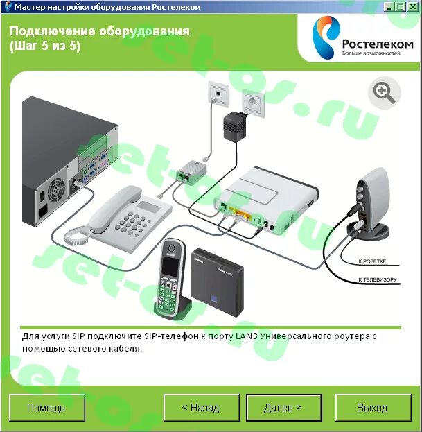 Подключение телефона к роутеру ростелеком sagemcom-2804-wizard-adsl-015 Как настроить?