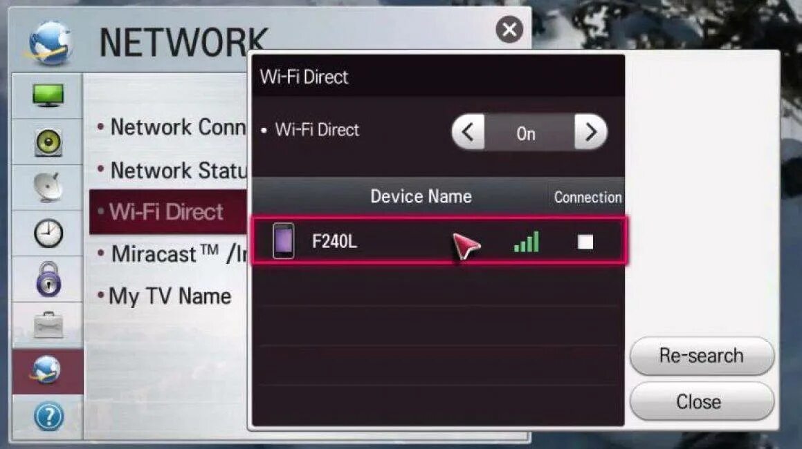 Подключение телефона к телевизору через wifi direct Трансляция с телефона на смарт тв