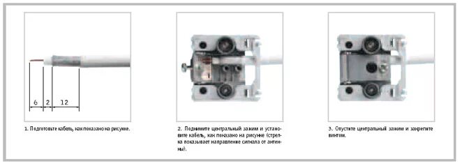 Подключение телевизионной розетки Проходная розетка ТВ - устройство, особенности, монтаж