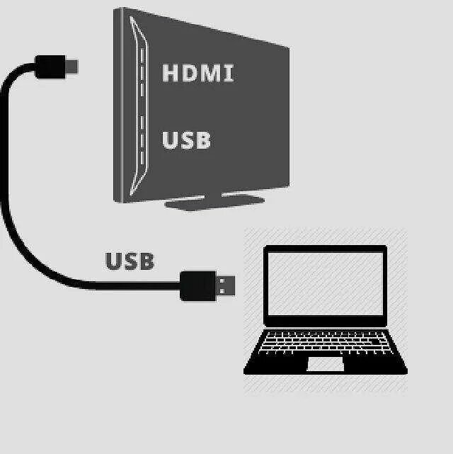 Подключение телевизора к компьютеру через hdmi Скачать картинку КАК ПРАВИЛЬНО ПОДКЛЮЧИТЬ НОУТБУК К НОУТБУКУ № 46