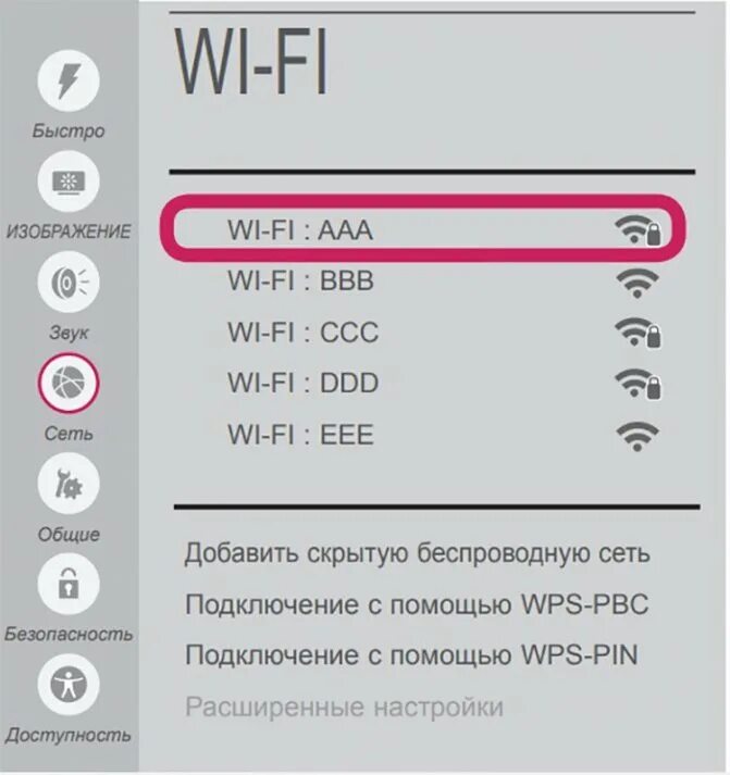 Подключение телевизора lg к компьютеру через wifi Картинки НАСТРОЙКА ТЕЛЕВИЗОРА WIFI