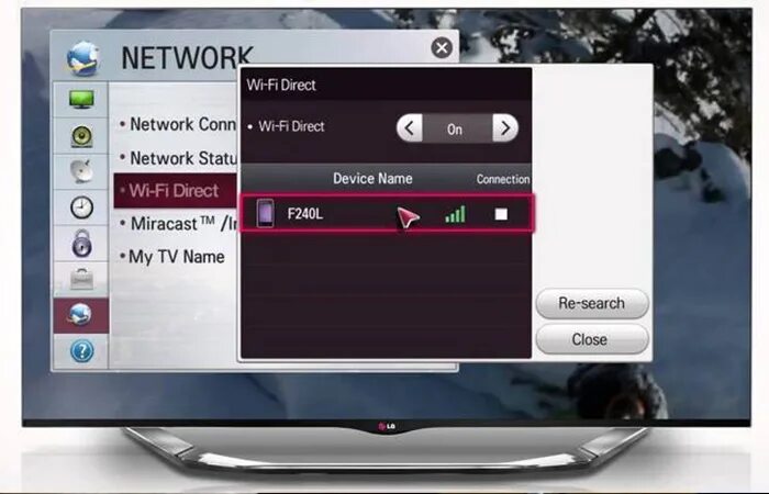 Подключение телевизора lg к вай фай Как подключить смартфон к телевизору - полное описание методов Apptoday