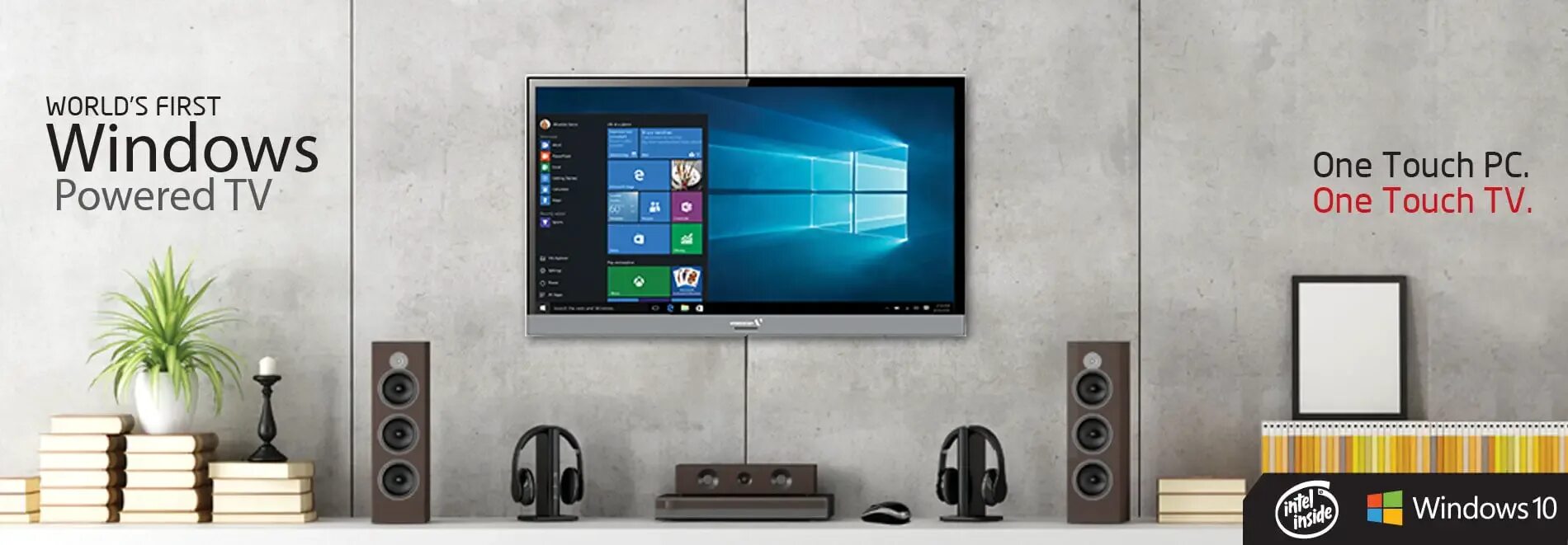 Подключение телевизора виндовс 10 Videocon Launches Windows 10 Powered LED TV in India