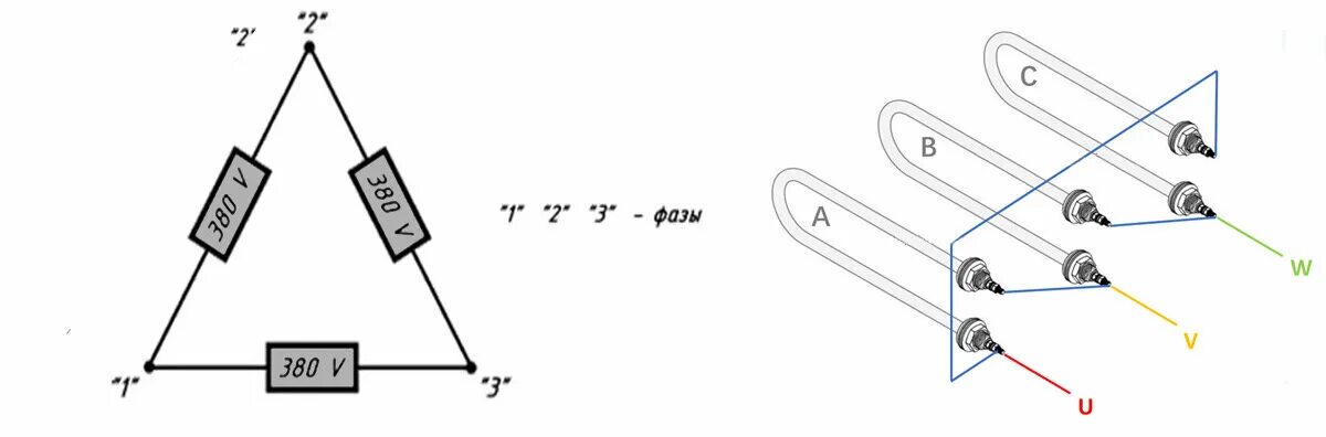 Подключение тенов у котла Параллельно или последовательно? Звезда или треугольник? Все о способах подключе