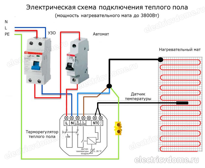 Подключение тепла искитим Подключить терморегулятор к сети