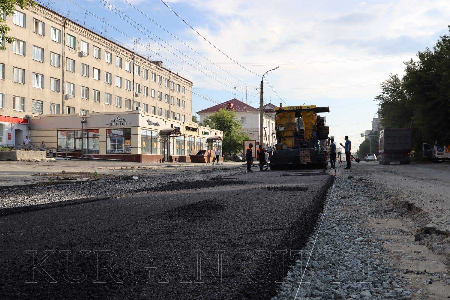 Подключение тепла к мяготина 136 курган 2024 На улице Коли Мяготина продолжаются работы по восстановлению дорожного покрытия