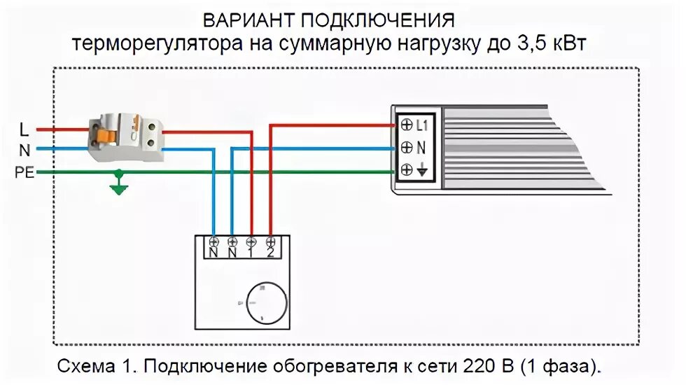 Подключение тепла к сети Как подключить терморегулятор для инфракрасного обогревателя - схема, видео инст