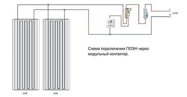 Подключение теплого пола через контактор Отопление гаража своими руками - критерии выбора и особенности монтажа.