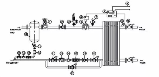 Теплообменник пластинчатый до 30 кВт IC8Tx24, Huch EnTEC