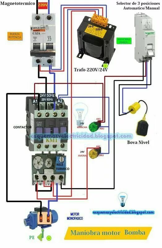 Подключение тепловое реле 380 Pin en Eléctrico Esquemas electricos, Proyectos eléctricos, Eléctrico