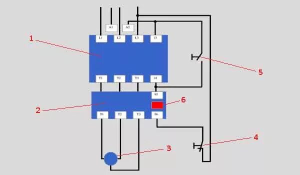Подключение теплового реле Электрический контактор устройство принцип работы - ZetSila