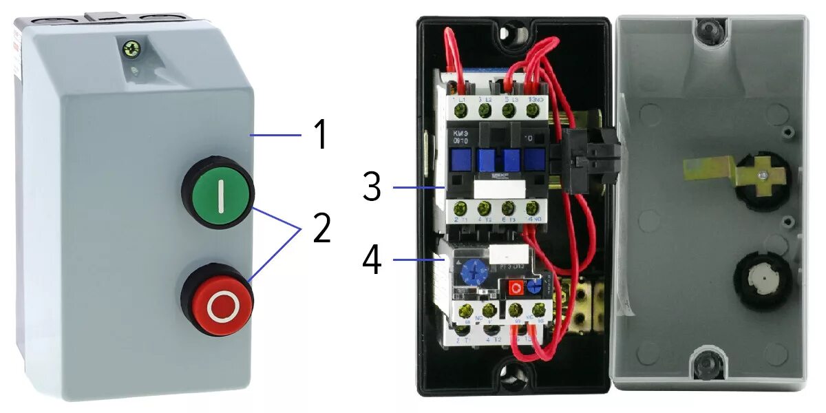 Подключение теплового реле к магнитному Магнитный пускатель: устройство, применение и электрические схемы - Полезно знат