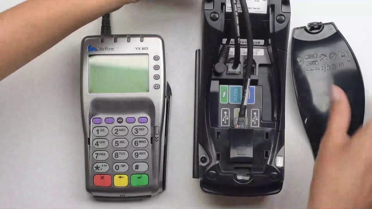 Подключение терминала к компьютеру How to Set Up Your VX520 Payment Terminal (USA) - YouTube