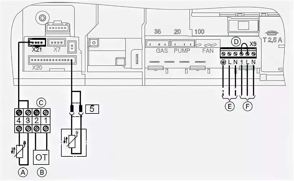 Подключение термодатчика эберли к газовому котлу Обзор газового котла Viessmann Vitodens 100-W